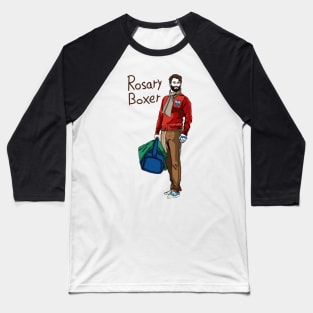 Rosary Boxer Baseball T-Shirt